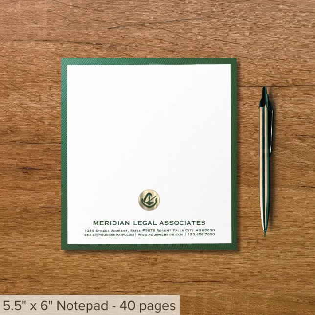 Legal Emblem Notepad (Creator Uploaded)