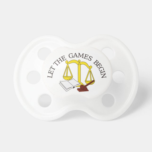 Legal Games Pacifier (Front)