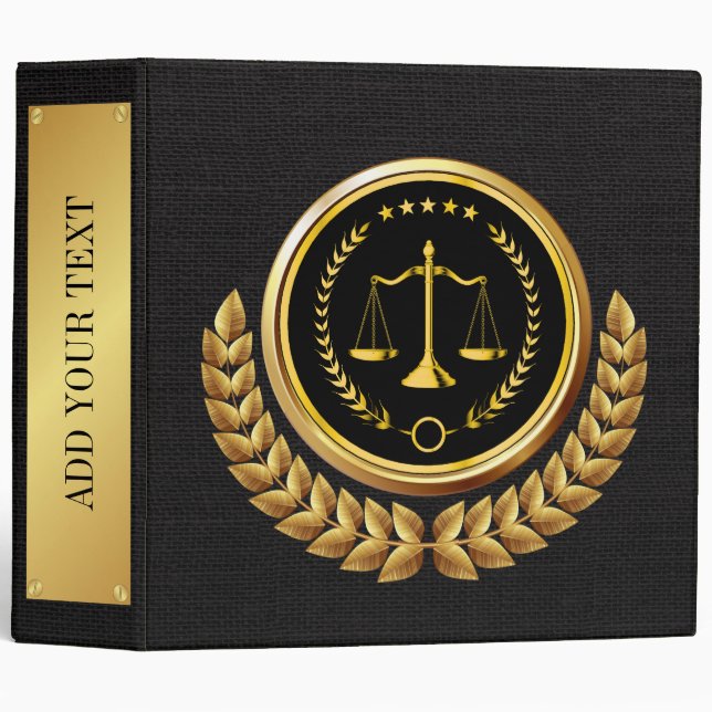 Legal / Law / Attorney Binder 1 (Front/Spine)