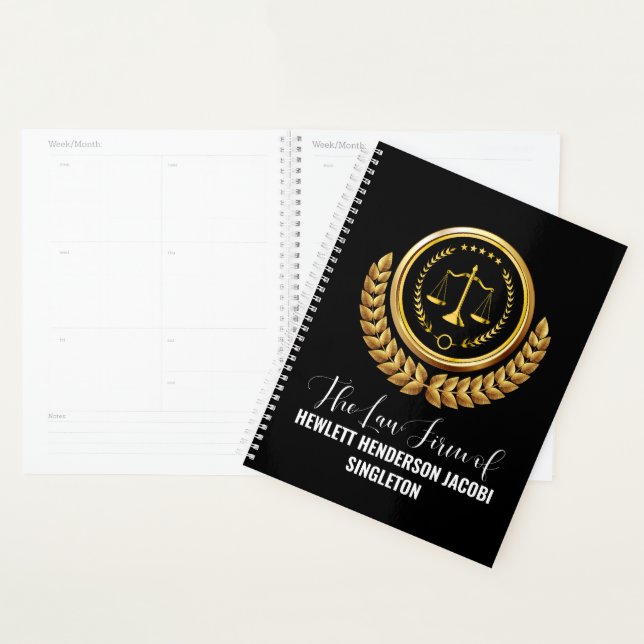 Legal / Law / Attorney - See Back - Planner (Display)
