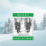 Legal Lawyers And a Snowman Cartoon Christmas Card<br><div class="desc">Christmas card with funny cartoon with lawyers and a snowman. Card design for lawyers,  solicitors,  legal businesses,  or law and the legal profession. Funny Christmas card to personalise with your own details and to send out at Xmas.</div>