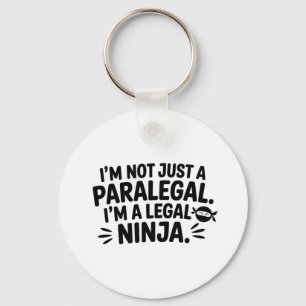 Legal Ninja Paralegal Keychain Gift