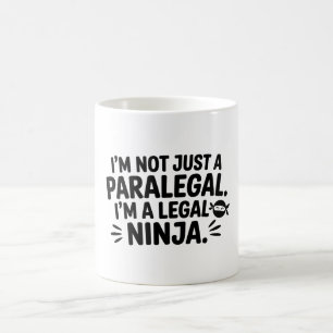 Legal Ninja Paralegal Mug   Law Office