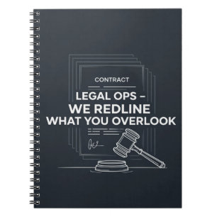 Legal Operations – Organized, Strategic, Essential Notebook
