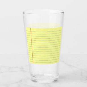 Legal Pad Pattern Glass