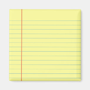 Legal Pad Pattern Magnet