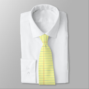 Legal Pad Pattern Tie