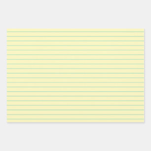 Legal Pad Wrapping Paper