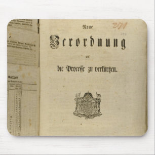 Legal Procedure of 1776 Mouse Pad