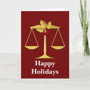 Legal profession holiday Cards