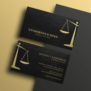 Legal professional attorney at law  business card
