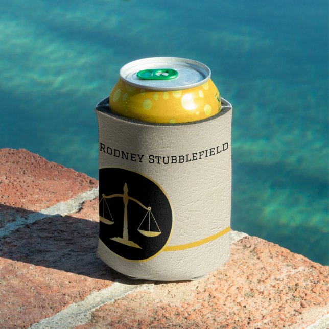 Legal Professional Attorney, Police personalized  Can Cooler (In Situ Pool)