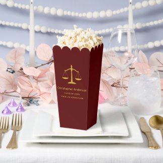 Legal Professional Graduation Party Favor Box
