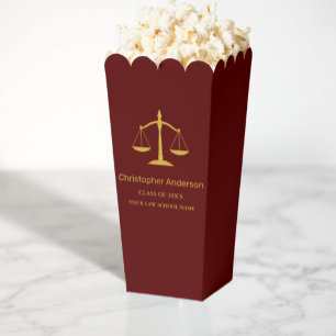 Legal Professional Graduation Party Favor Box