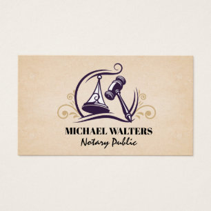 Legal Scales   Gavel Logo