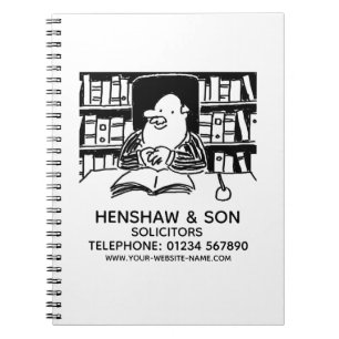 Legal Services Solicitors Promotional Notebook