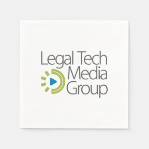 Legal Tech Media Group custom designed Napkin