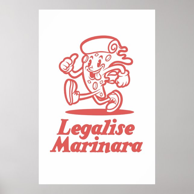 Legalise Marinara Poster (Front)