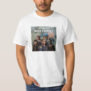 Légaliser le t-shirt pour crimes de guerre