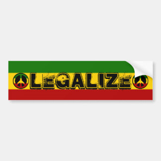 Legalize Bumper Sticker
