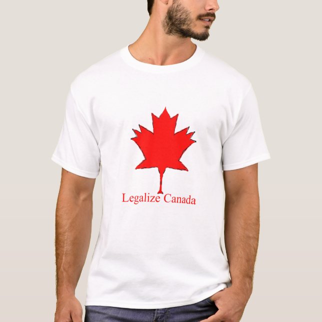 Legalize Canada T-Shirt (Front)