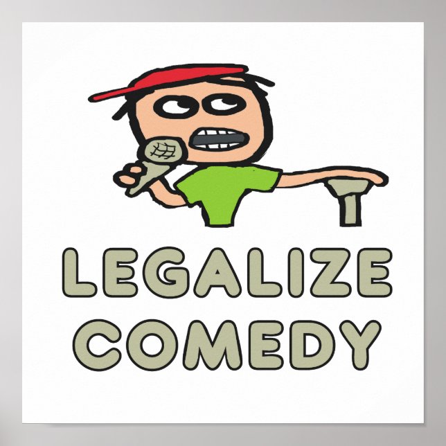 Legalize Comedy Poster (Front)