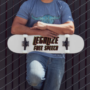 LEGALIZE FREE SPEECH  SKATEBOARD