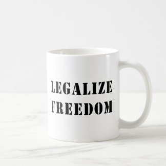 Legalize Freedom Coffee Mug