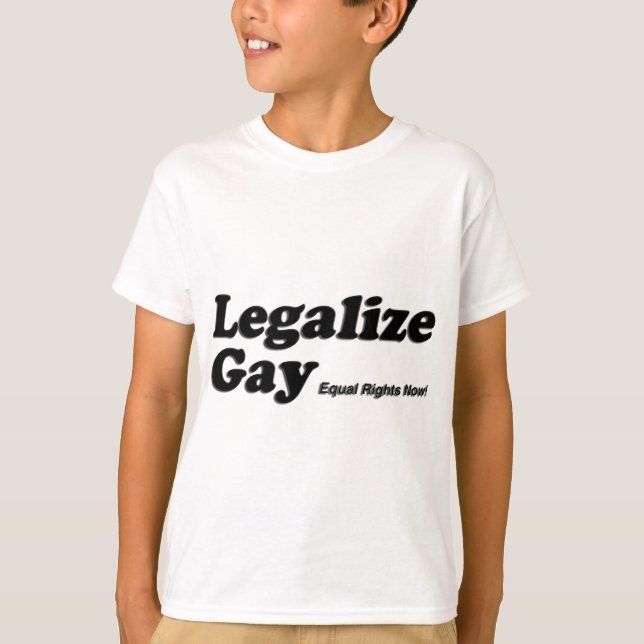 Legalize Gay T-Shirt (Front)