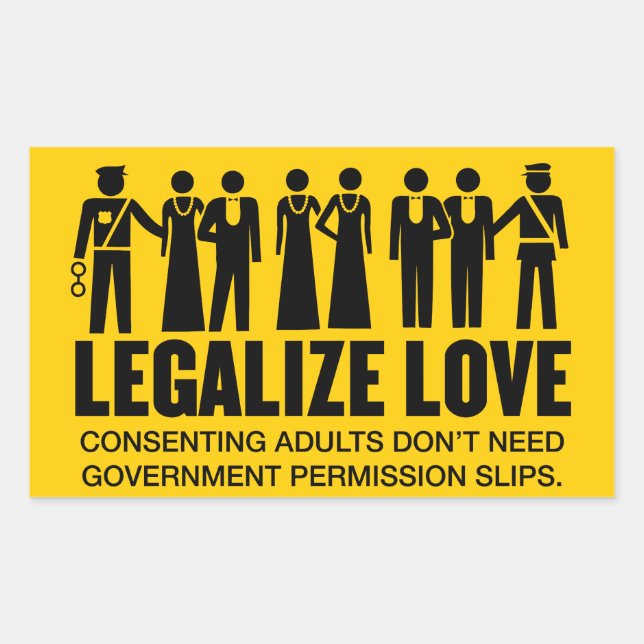 Legalize Love Sticker (Front)