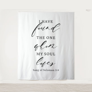 legant Wedding Quote Backdrop Banner Tapestry