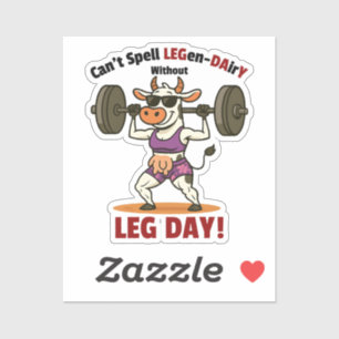 Legen-Dairy Leg Day – Funny Cow Squat Workout