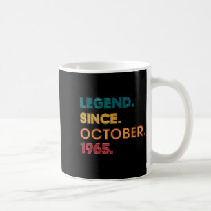 Legend 1965 60th Birthday For Men Women 60 Year Ol Coffee Mug