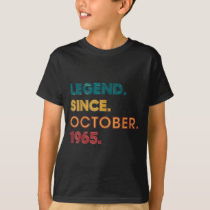 Legend 1965 60th Birthday For Men Women 60 Year Ol T-Shirt