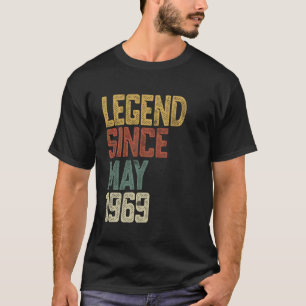 Legend 1969 56 Year Old for Men Women 56th Birthda T-Shirt