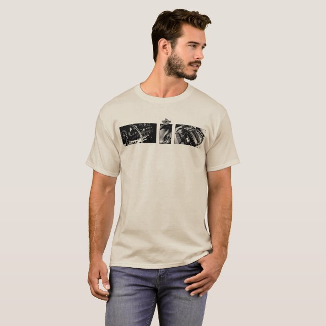 Legend Car E Type T-Shirt (Front Full)