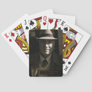Legend Custom Memorial Photo Playing Cards
