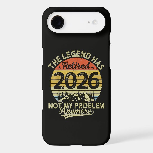 Legend Has Retired 2026 Not My Problem (Back)