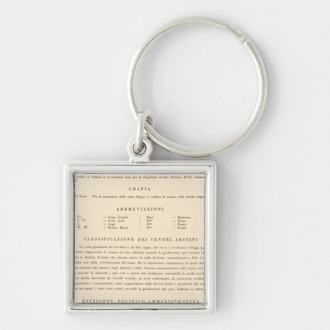 Legend Italy 2223 Keychain (Front)