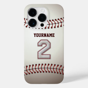 Legend Number 2 Shortstop - Custom Name Baseball Case-Mate iPhone 14 Pro Case