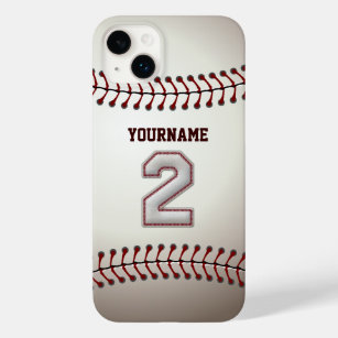 Legend Number 2 Shortstop - Custom Name Baseball Case-Mate iPhone 14 Plus Case