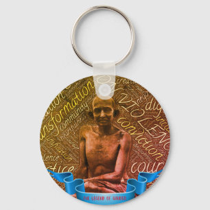 Legend of Gandhiji Keychain