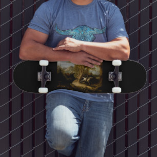 Legend of Headless Horseman Halloween Ghost Skateboard