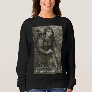 Legend of Mathilde de Canossa and the trout Sweatshirt