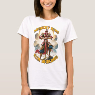 Legend of Monkey King 2 Women White T-Shirt
