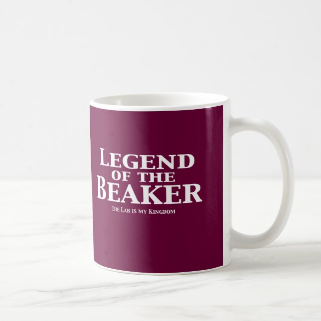 Legend of the Beaker Gifts Coffee Mug (Right)