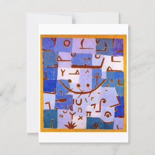 Legend of the Nile   Paul Klee   Postcard