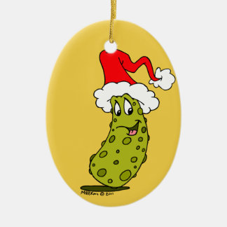 Legend of the Pickle Ceramic Ornament