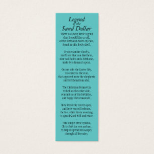 Legend of the Sand Dollar Bookmark Revised*