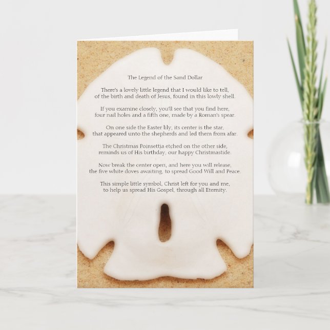 Legend of the Sand Dollar Card (Front)
